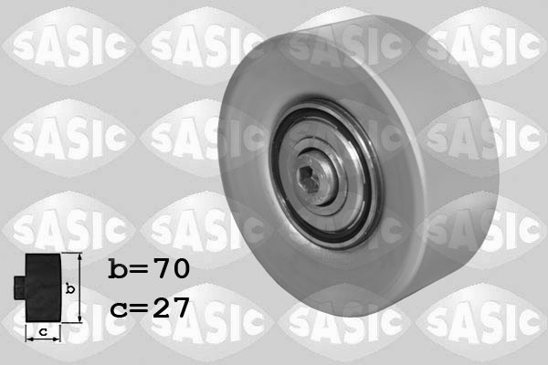 Geleiderol (poly) V-riem Sasic 1626207