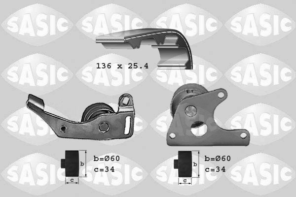 Distributieriem kit Sasic 1750001