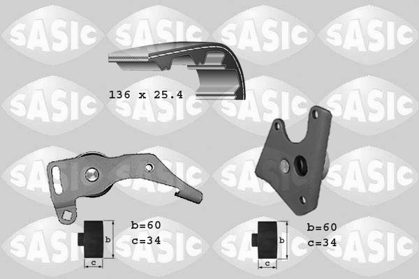 Distributieriem kit Sasic 1750003