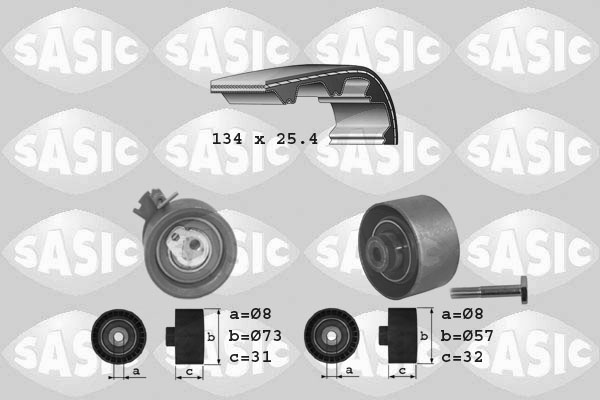 Distributieriem kit Sasic 1750007