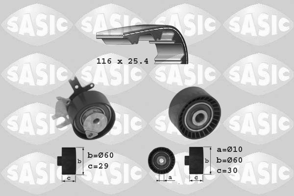 Distributieriem kit Sasic 1750014