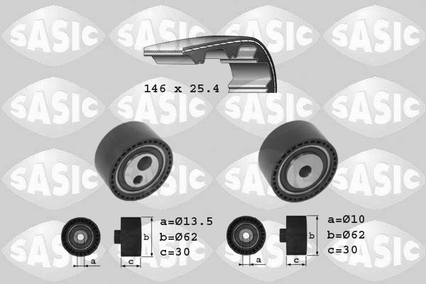 Distributieriem kit Sasic 1750015