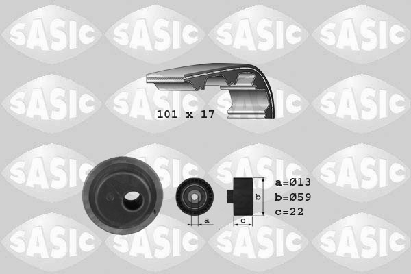 Distributieriem kit Sasic 1750016