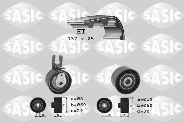 Distributieriem kit Sasic 1750019