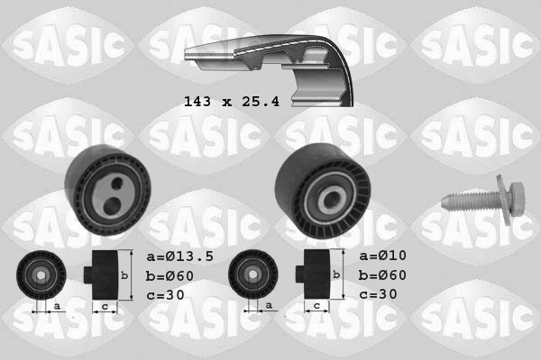 Distributieriem kit Sasic 1750025
