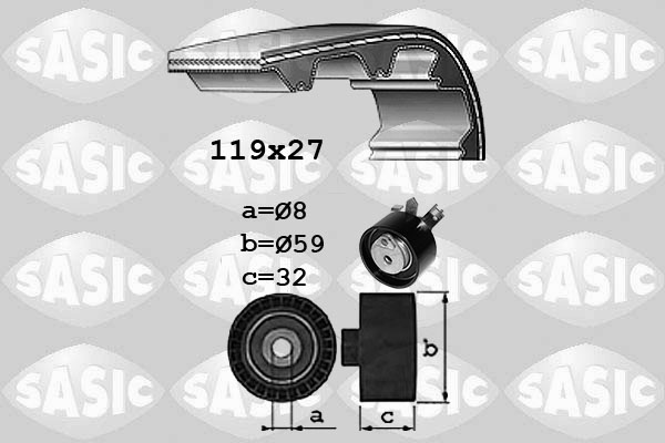 Distributieriem kit Sasic 1754026