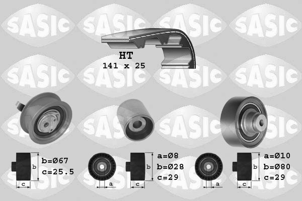 Distributieriem kit Sasic 1756001