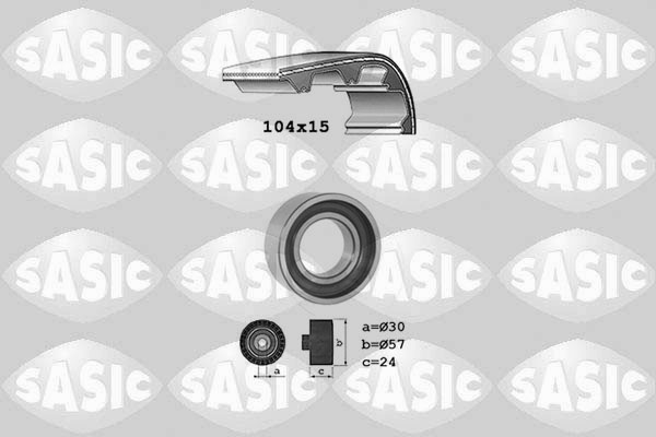 Distributieriem kit Sasic 1756015