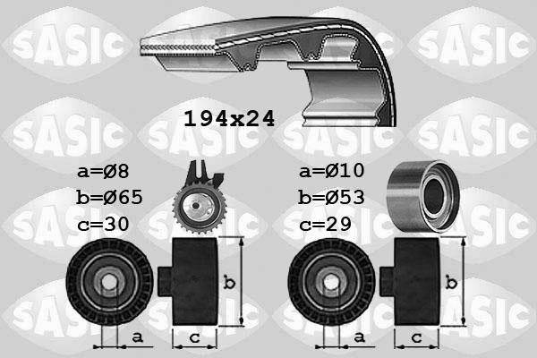 Distributieriem kit Sasic 1756027
