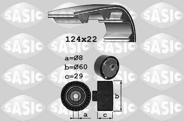 Distributieriem kit Sasic 1756029