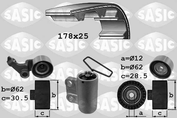 Distributieriem kit Sasic 1756031