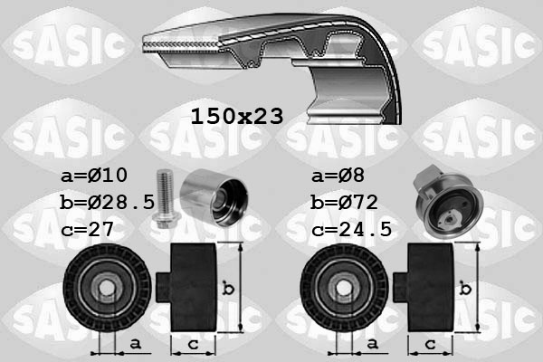 Distributieriem kit Sasic 1756053