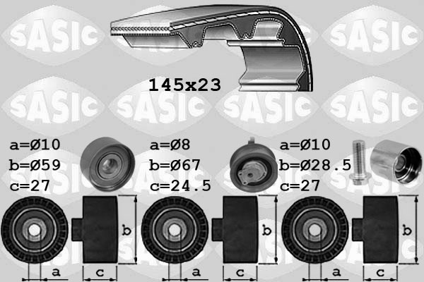 Distributieriem kit Sasic 1756058