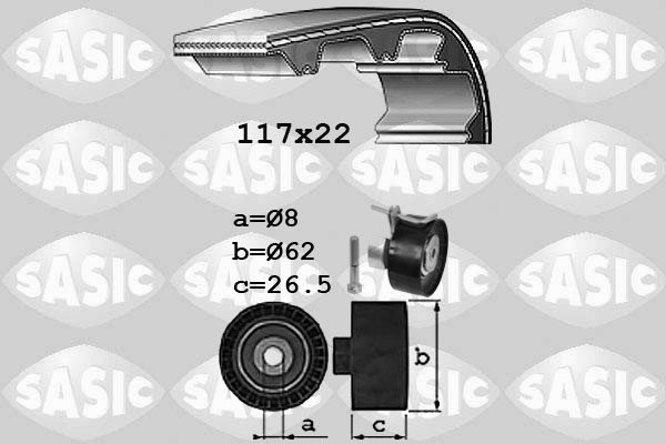 Distributieriem kit Sasic 1756069
