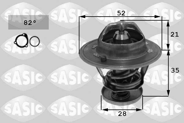 Thermostaat Sasic 3306139