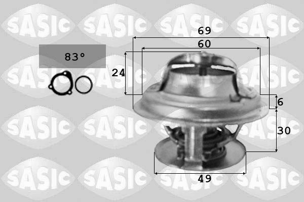 Thermostaat Sasic 3371341