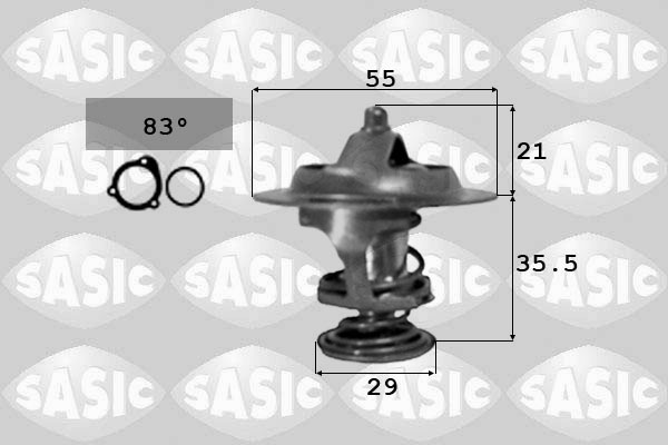 Thermostaat Sasic 3381231