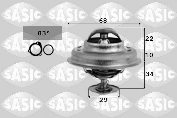 Thermostaat Sasic 3381251
