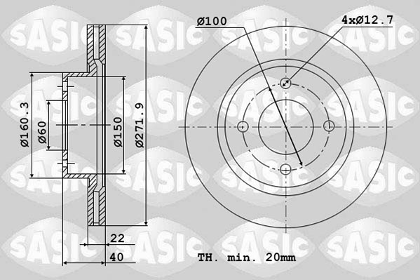 Remschijven Sasic 6106262