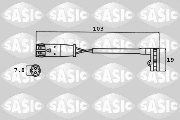 Slijtage indicator Sasic 6236007