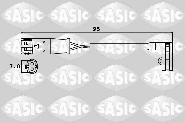 Slijtage indicator Sasic 6236008