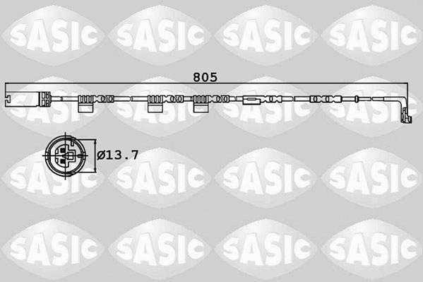 Slijtage indicator Sasic 6236014