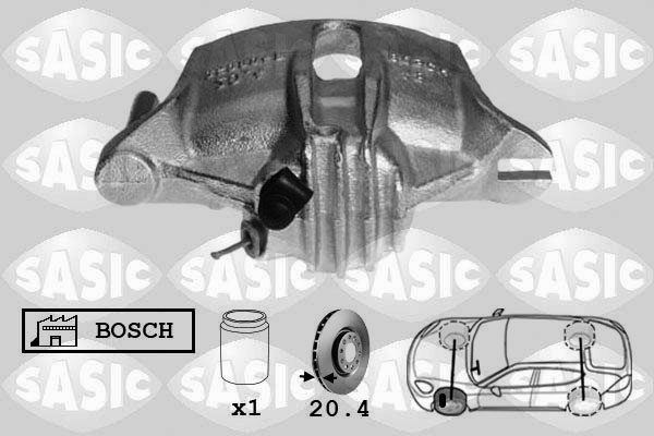 Remzadel/remklauw Sasic 6500004