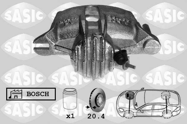 Remzadel/remklauw Sasic 6500007