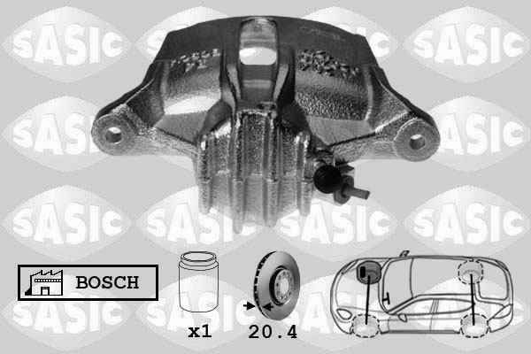 Remzadel/remklauw Sasic 6500019