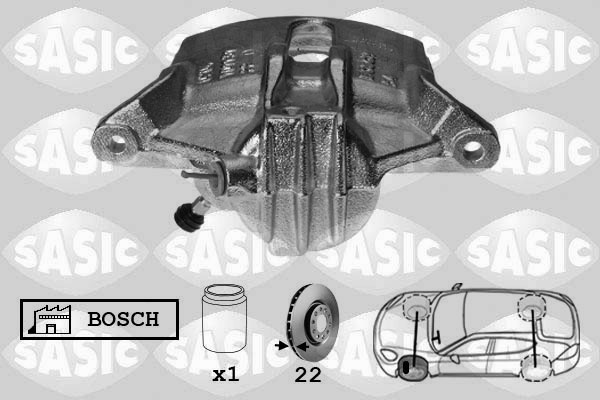 Remzadel/remklauw Sasic 6500022