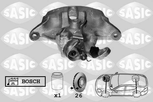 Remzadel/remklauw Sasic 6500029