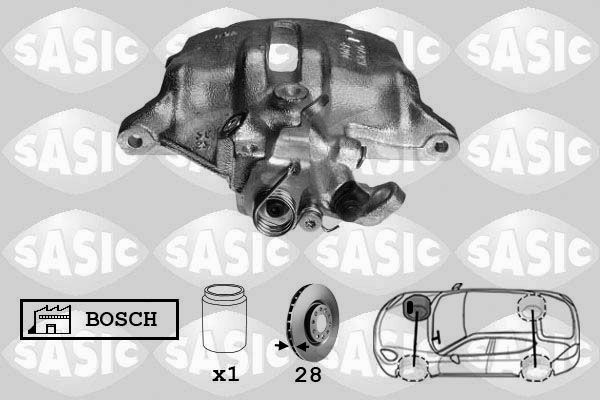 Remzadel/remklauw Sasic 6500033