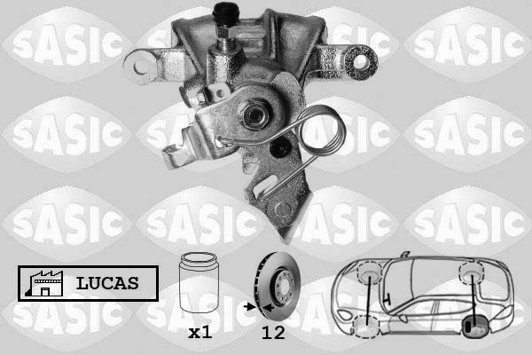 Remzadel/remklauw Sasic 6500044