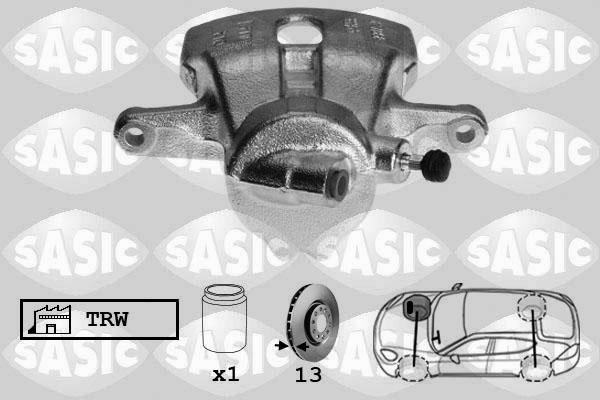 Remzadel/remklauw Sasic 6500047