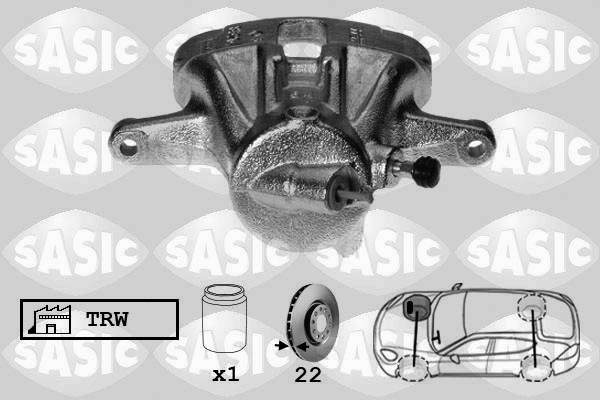 Remzadel/remklauw Sasic 6500049