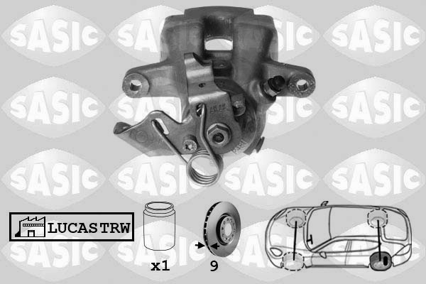 Remzadel/remklauw Sasic 6500052