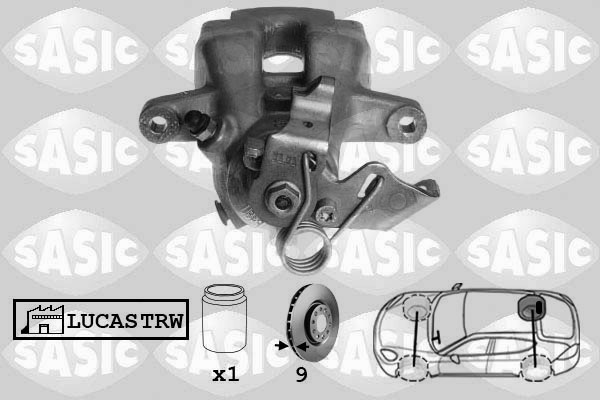 Remzadel/remklauw Sasic 6500053