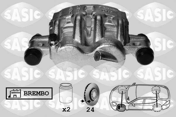 Remzadel/remklauw Sasic 6500058