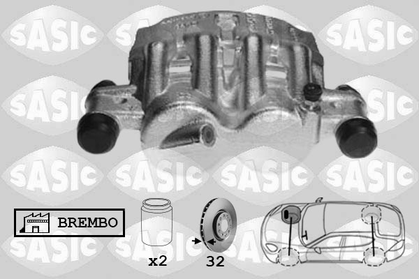 Remzadel/remklauw Sasic 6500075