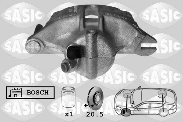 Remzadel/remklauw Sasic 6504002