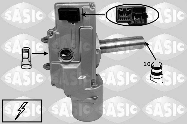Knipperlichtschakelaar Sasic 7276007