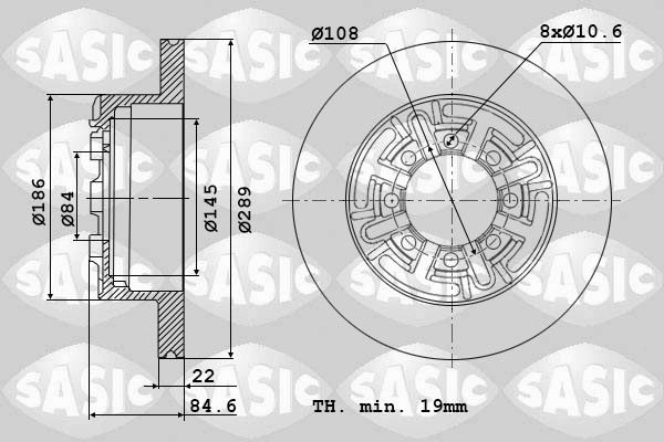 Remschijven Sasic 9004810J