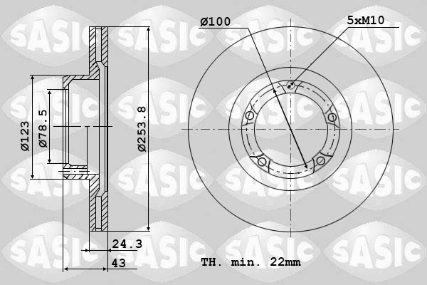 Remschijven Sasic 9004820J