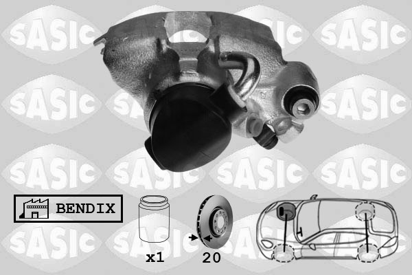 Remzadel/remklauw Sasic SCA0057