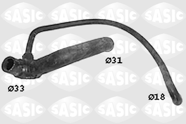 Radiateurslang Sasic SWH6843