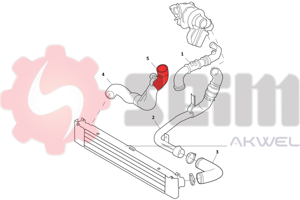 Laadlucht-/turboslang Seim 981746