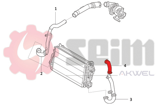 Laadlucht-/turboslang Seim 981894