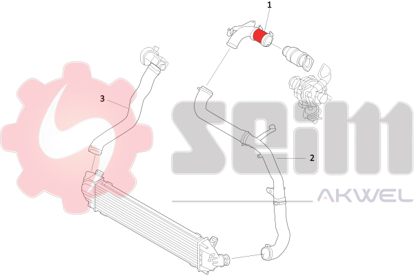 Laadlucht-/turboslang Seim 982097