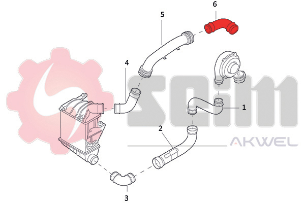 Laadlucht-/turboslang Seim 982143
