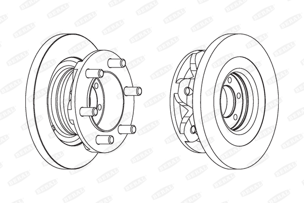 Remschijven Beral BCR139A